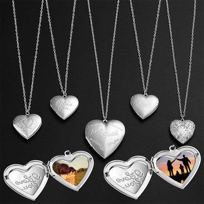 Silver Heart Locket