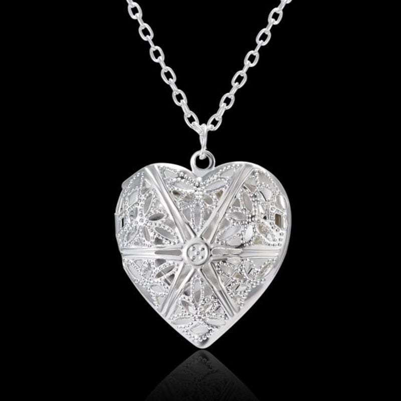 Silver Heart Locket