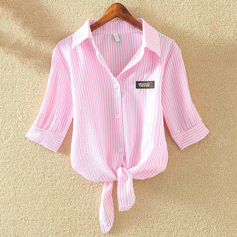 100% Cotton  Blouse Shirt