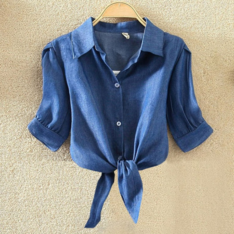 100% Cotton  Blouse Shirt